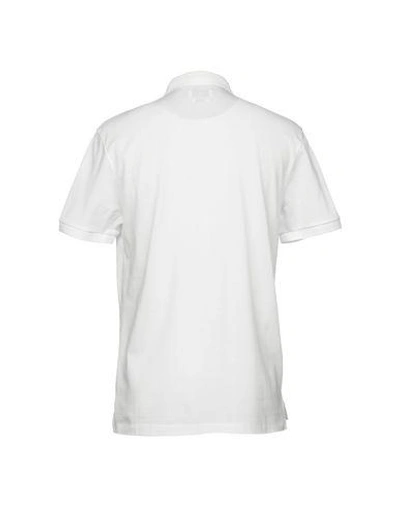 Shop Ballantyne Polo Shirt In White