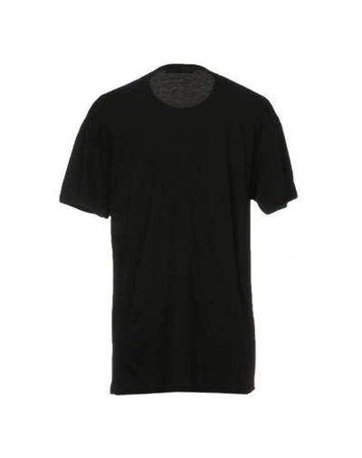 Shop Alessandro Dell'acqua T-shirt In Black