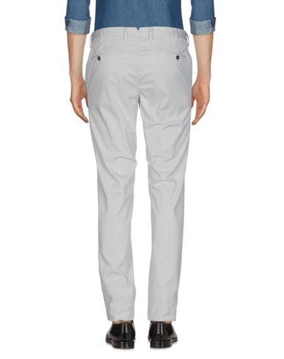 Shop Pt01 Casual Pants In Light Grey