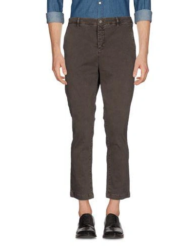 Shop Alessandro Dell'acqua Casual Pants In Grey