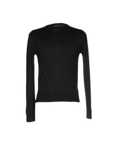 Shop Aquascutum Sweaters In Black