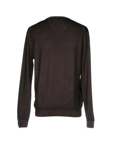 Cruciani Sweaters In Dark Brown