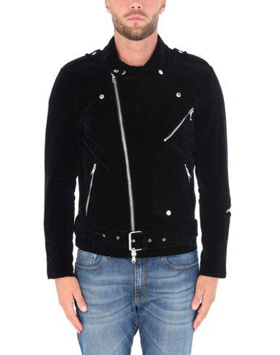 Shop Route Des Garden Biker Jacket In Black