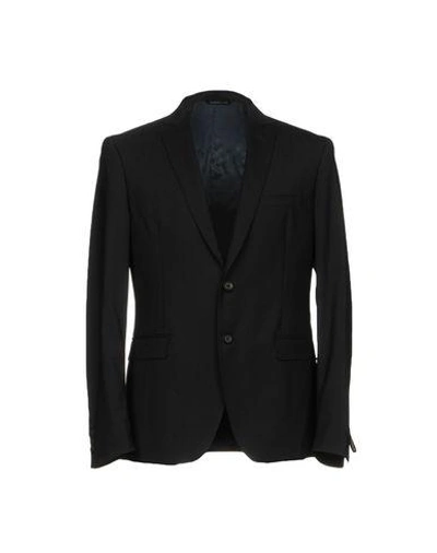 TONELLO TONELLO MAN BLAZER MIDNIGHT BLUE SIZE 44 VIRGIN WOOL, ELASTANE 49287074JP 4