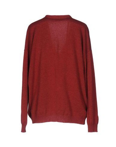 Shop Brunello Cucinelli Cardigans In Red