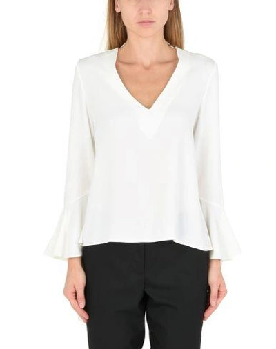 Shop Jovonna Blouse In Ivory