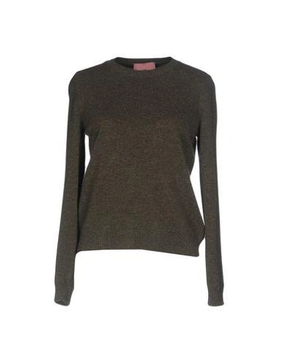 Shop Alyki Sweater In Military Green