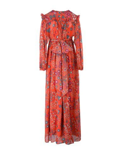 Shop Manoush Long Dress In Red