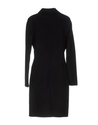 Shop Moschino Cheap And Chic Coat In Black