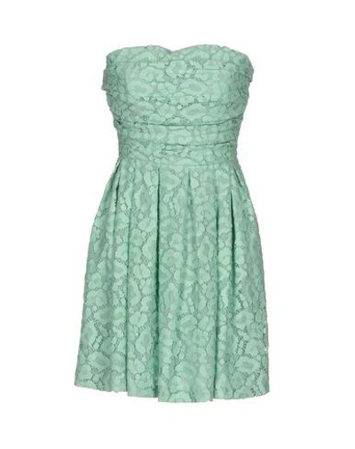 Shop Moschino Cheap And Chic Short Dress In Green