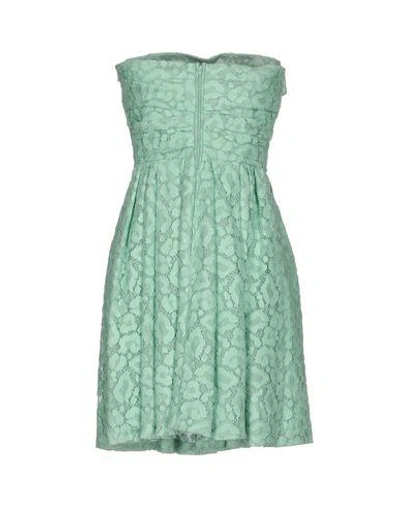 Shop Moschino Cheap And Chic Short Dress In Green