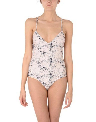 Shop Albertine One-piece Swimsuits In Light Pink