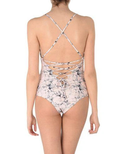 Shop Albertine One-piece Swimsuits In Light Pink