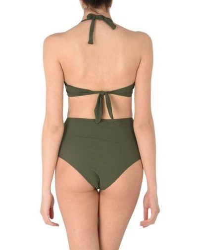 Shop Albertine One-piece Swimsuits In Military Green