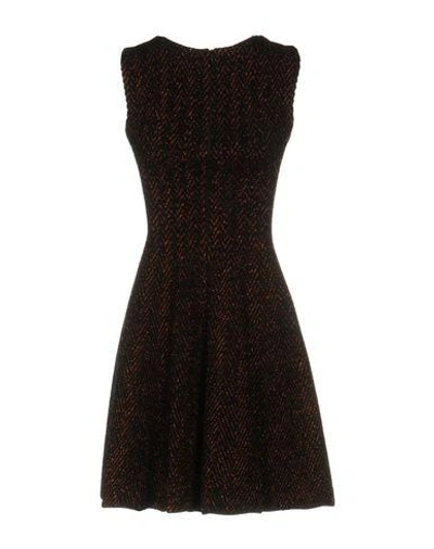Shop Antonino Valenti Short Dress In Brown