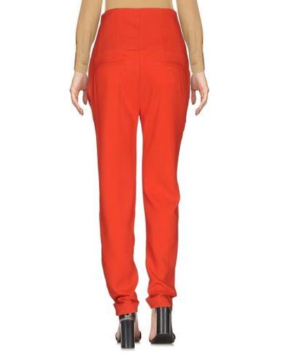 Shop Atos Lombardini Pants In Red