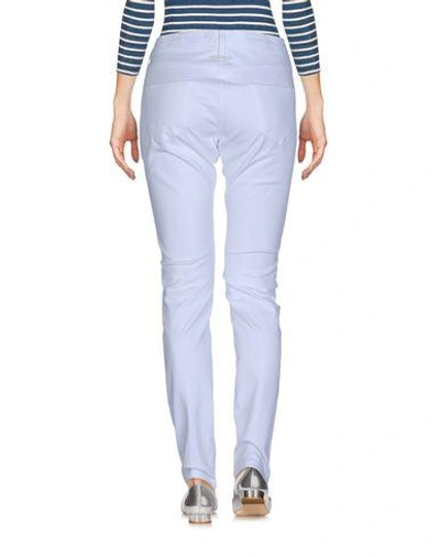 Shop Frankie Morello Woman Jeans White Size 28 Cotton, Elastane