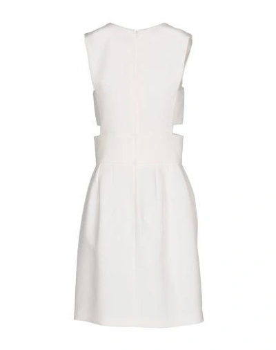 Shop Atos Lombardini Short Dress In White