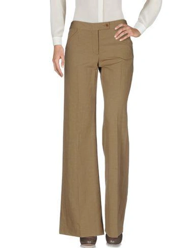 Shop Moschino Cheap And Chic Casual Pants In Sand