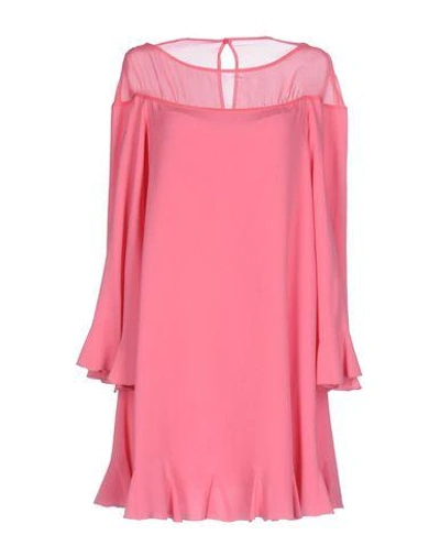 Shop Atos Lombardini Short Dress In Pink