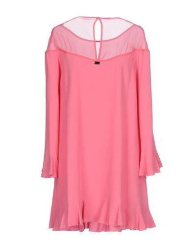 Shop Atos Lombardini Short Dress In Pink