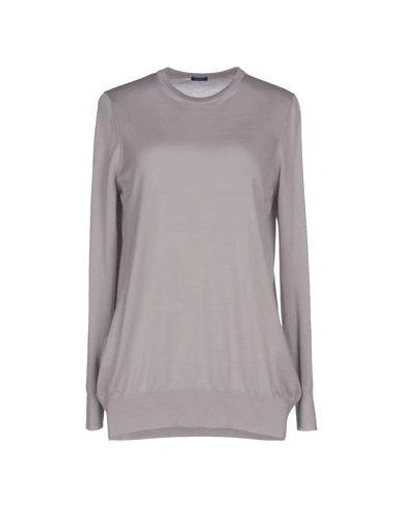 Shop Malo Cashmere Blend In Lilac