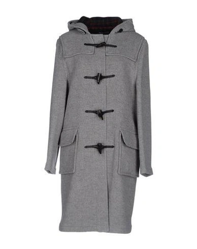 Shop Gloverall Coats In Grey