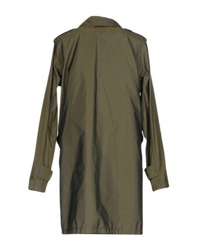 Shop Aspesi Full-length Jacket In Military Green