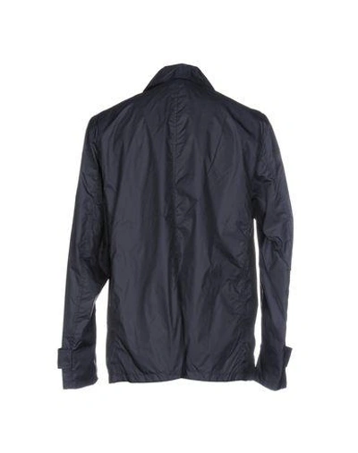 Shop Gloverall Jacket In Dark Blue