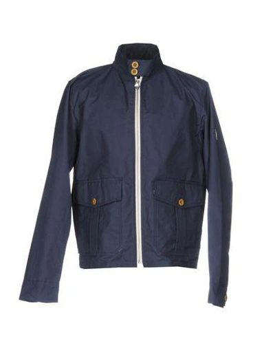 Shop Gloverall Jacket In Blue