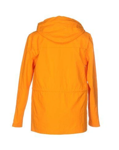 Shop Gloverall Duffle Coat In Orange