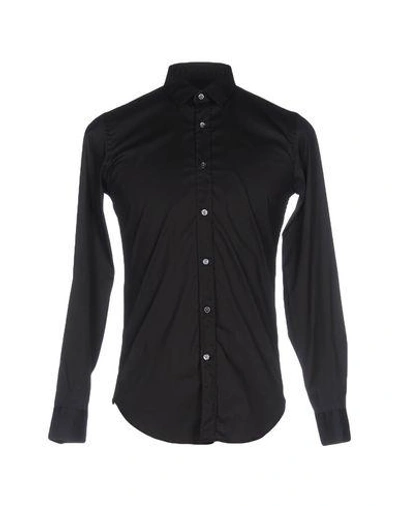 Shop Mauro Grifoni Shirts In Black