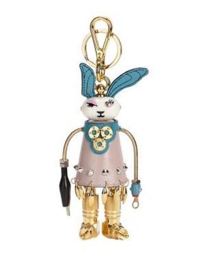 Shop Prada Lola Trick Keychain In Mughetto