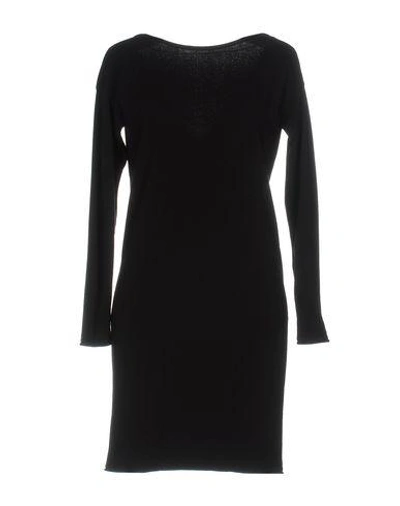 Shop Patrizia Pepe Short Dresses In Black