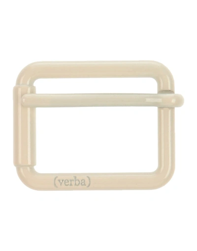 Shop Verba (  ) Belt Buckles In Ivory