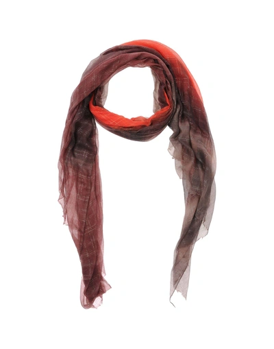 Shop Brunello Cucinelli Scarves In Red