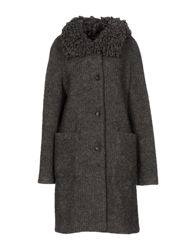 Shop Seventy Coats In Grey