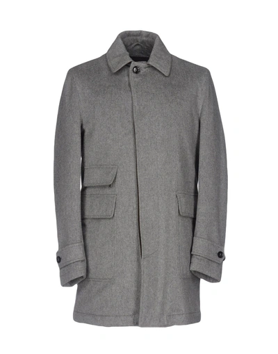 Shop Moorer Coats In Grey