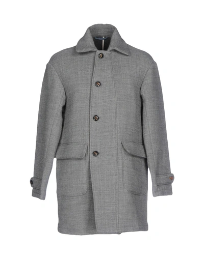 Shop Itineris Coats In Grey