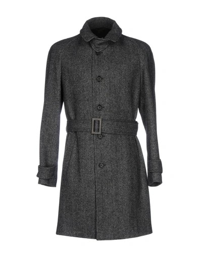 Shop Tonello Coats In Grey