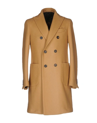 Shop Lardini Coats In Camel