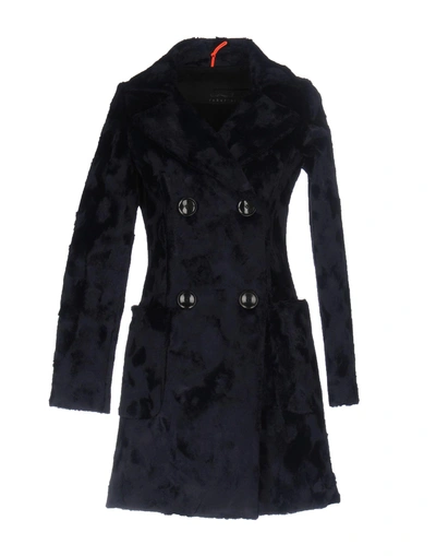 Shop Rrd Coats In Dark Blue