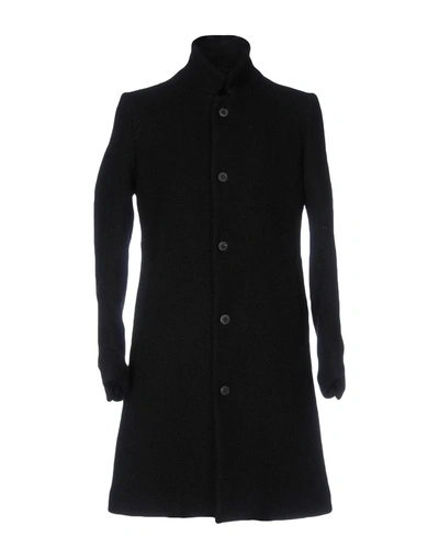 Shop Poème Bohèmien Coat In Black