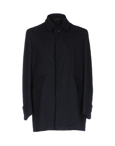 Shop Alessandro Dell'acqua Coats In Dark Blue