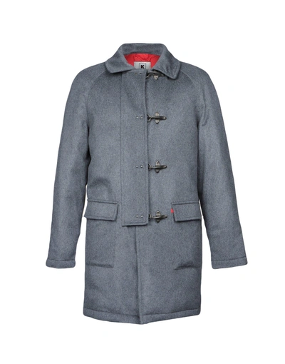 Shop Kired Coats In Grey