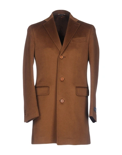 Shop Tombolini Coats In Brown
