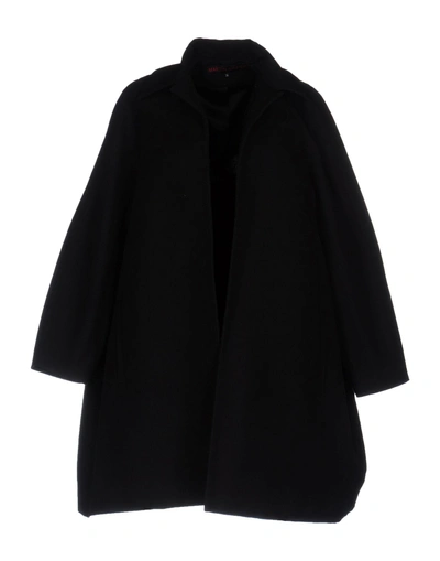 Shop Martin Grant Coats In Black