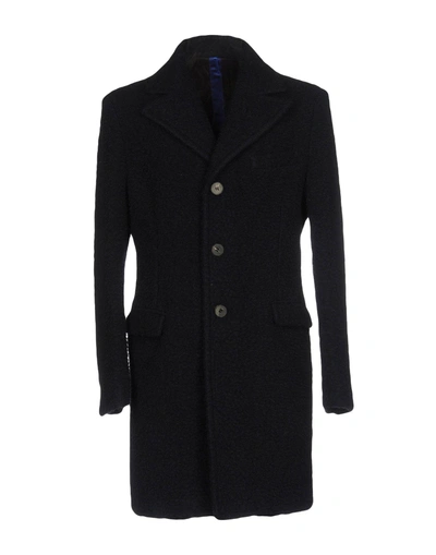 Shop Macchia J Coat In Dark Blue