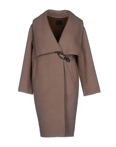 Shop Hotel Particulier Coats In Light Brown