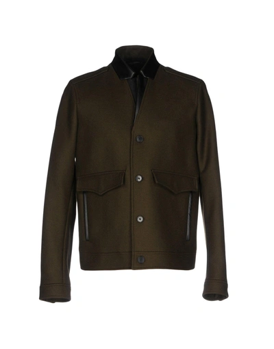 Shop The Kooples Coats In Military Green